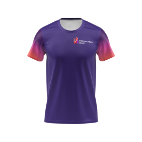 Sublimated Tee Light Purple